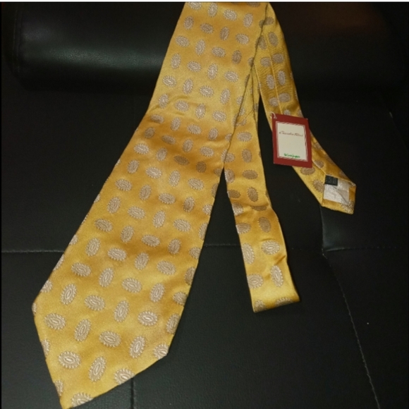 EL CORTE INGLES SILK TIE EMIDIO TUCCI DESIGNER.  CORBATA DE SEDA EL CORTE INGLES - Picture 8 of 8